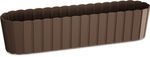 Virágcserép BOARDEE Case, 587x144x130 mm, barna