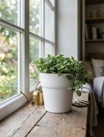 Planter FURU, 175x179 mm, White