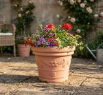 Planter DECORA, 570x455 mm, Terracotta