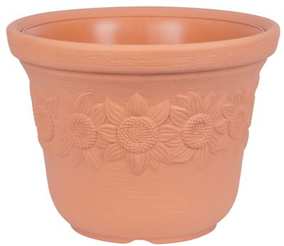 Virágcserép SUNNY 400 x 307 mm, terrakotta