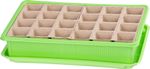 Mini Greenhouse Strend Pro, 5-piece set, 24 seedlings, 27.5x20.5x7 cm