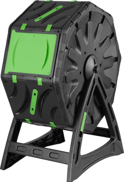 Composter Strend Pro Garden, drum, 70 lit., black, 55.5x36x72 cm