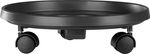 Plant pot stand Strend Pro, on wheels, movable, 33.5x33.5x8.5 cm