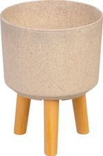 Planter Strend Pro, Bamboo fiber color, 20x20x26 cm