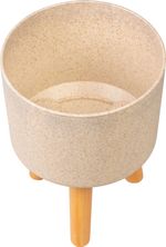 Planter Strend pro, Bamboo fiber color, 20x20x26 cm