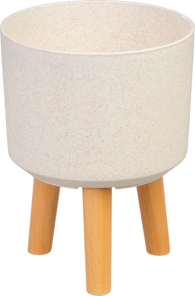 Virágcserép Strend pro, White Weath Finish színű, 20x20x26 cm