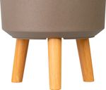 Planter Strend pro, coffee powder color, 24.5x24.5x31 cm