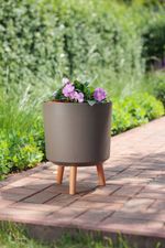 Planter Strend pro, coffee powder color, 30x30x37 cm