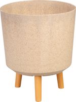 Planter Strend pro, Bamboo fiber color, 30x30x37 cm