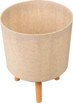 Planter Strend Pro, Bamboo fiber color, 30x30x37 cm
