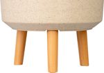 Planter Strend Pro, Bamboo fiber color, 30x30x37 cm