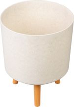 Virágcserép Strend Pro, White Weath Finish színű, 30x30x37 cm