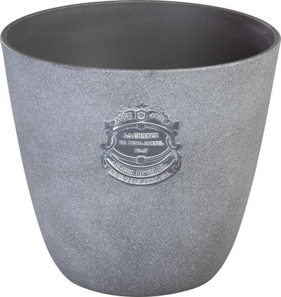 Virágcserép Strend pro, szürke színű, 28,5x26 cm