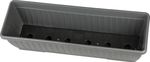 Planter Strend Pro, Grey color, 60x19.6x17 cm