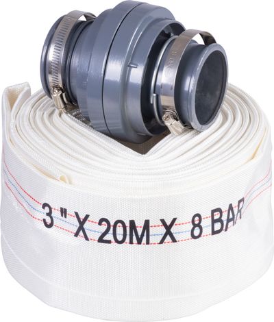 Hose Strend Pro, pumping, discharge, with couplings, type B, 3", 20 m