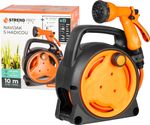Hose Reel Strend Pro Garden, with garden hose, spray gun, 10m, 5/16"