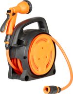 Hose Reel Strend Pro Garden, with garden hose, spray gun, 10m, 5/16"