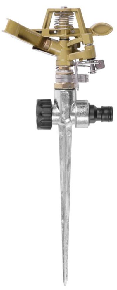 Öntöző, impulzus Strend Pro, impulzus öntöző tüskével, sárgaréz, tüskés