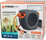 Navíjač Strend Pro Premium, na stenu, automatický 1/2", so záhradnou hadicou L-35+2 m