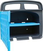 Hose holder with cabinet AQUACRAFT® 990272, Deluxe, max. 30 m 1/2", wall-mounted