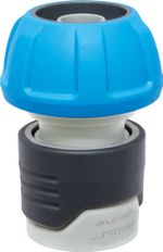 Gyorscsatlakozó AQUACRAFT® 550045, SoftTouch 5/8"-3/4, 16-19 mm, STOP, kerti, tömlőhöz