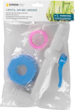 Ventil Strend Pro, záhradný, 3/4"- 90°, 25 mm, s redukciou na IBC nádrž, PVC