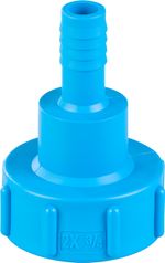 Redukcia Strend Pro, na IBC nádrž, 3/4", 19 mm, hadicový výstup, PVC