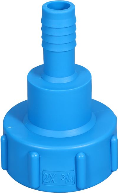 Redukcia Strend Pro, na IBC nádrž, 3/4", 19 mm, hadicový výstup, PVC