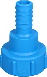 Redukcia Strend Pro, na IBC nádrž, 1", 25 mm, hadicový výstup, PVC