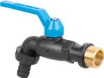 Valve Strend Pro, garden, black, G3/4", nylon