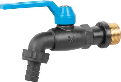 Valve Strend Pro, garden, black, G3/4", nylon