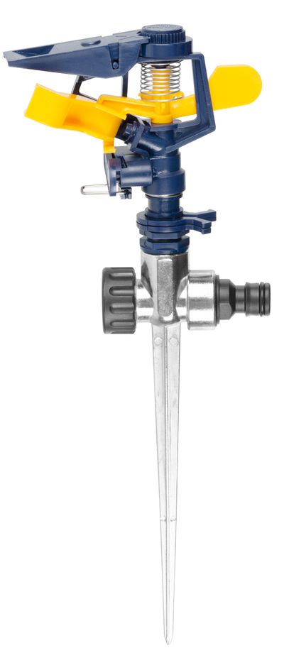 PVC Impulse Sprinkler DY1013Z + galvanized spike