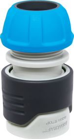 Quick Connector AQUACRAFT® 550025, SoftTouch, 1/2", 13 mm, STOP, garden, for hose