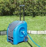 Hose Reel AQUACRAFT® 990081, SET, Deluxe Compact, with garden hose L-30 m