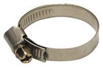 Rögzítő bilincs S301 16-25 mm, tömlőhöz, Inox, rozsdamentes acél