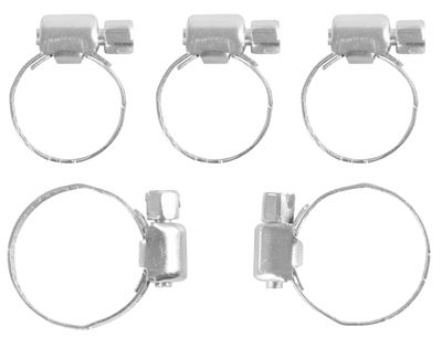 Set of hose clamps 5pcs