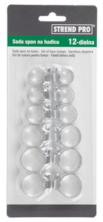 Tömlőbilincs készlet Strend Pro HC612, 12 részes, locsolótömlőre