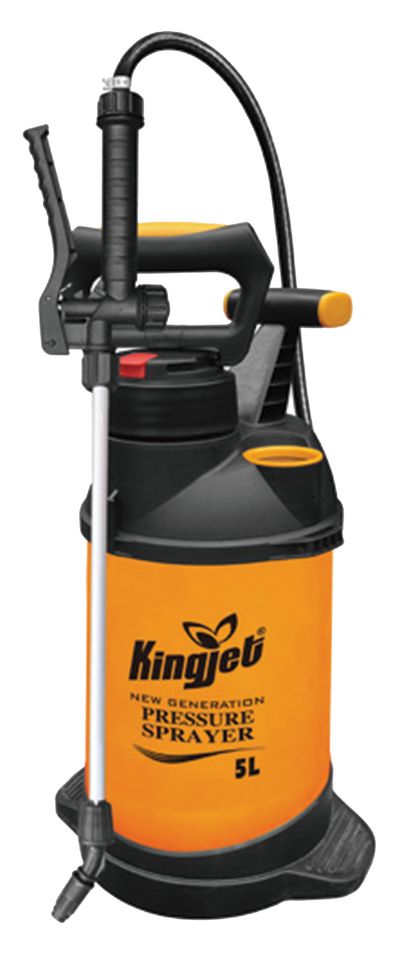 Pressure sprayer 5,0 lit. Kingjet, with pressure MANOMETER