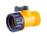 Connector Strend Pro Garden, splitter, 1-way, garden, with valve