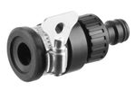 Adapter DY8012, 1/2", Snap-In, for garden hose, with metal clip