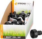 Adapter Strend Pro G3/4", tömlőhöz, belső menetes, 40 db-os display doboz