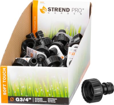 Adapter Strend Pro, G3/4", for hose, internal thread, Sellbox 40 pcs