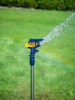 Sprinkler Strend Pro, impulse, on stand, garden, plastic