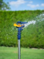 Sprinkler Strend Pro, impulse, on stand, garden, plastic