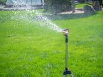 Sprinkler Strend Pro, impulse, on stand, garden, plastic