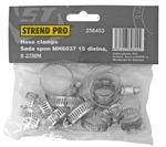 Hose Clamp Set Strend Pro HC515, 15-piece, for hose, 8-27 mm