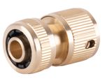Gyorscsatlakozó Strend Pro, sárgaréz, 1/2", kerti, tömlőhöz