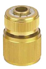 Gyorscsatlakozó Strend Pro, STOP, sárgaréz, 1/2", kerti, tömlőhöz