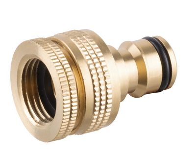 Tap Connector Strend Pro, brass, G1/2" - G3/4", for water tap, internal thread