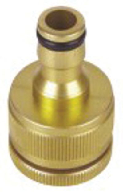 Adapter Strend Pro, brass, G3/4"- G1", for water tap, internal thread